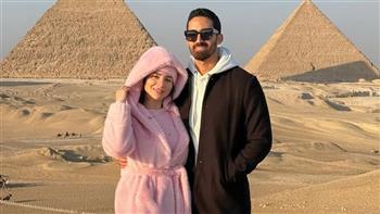 أحمد تيمور يوجه رسالة حب ودعم لمي عز الدين بعد تعافيها