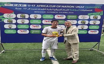 تصفيات شمال أفريقيا.. دانيال تامر أفضل لاعب في مباراة مصر وتونس