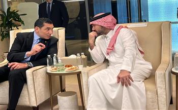 وزير الشباب والرياضة يلتقي نظيره السعودي لتوطيد التعاون المشترك 
