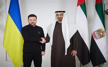 رئيسا الإمارات وأوكرانيا يبحثان تطورات الأوضاع في المنطقة وتداعياتها على الأمن والسلم العالمي