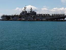 وصول سفينة حربية أمريكية تحمل 2500 من مشاة البحرية إلى الشرق الأوسط