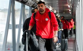 بعثة منتخب مصر تصل إلى إسبانيا لخوض التجربة الودية الثانية