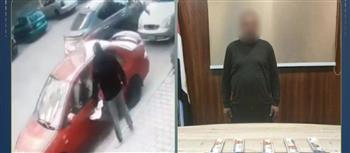 القبض علي عاطل أتلف سيارة جاره بحوزته مخدر «الآيس» في  مدينه بدر