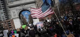 مظاهرات في عدد من المدن الأمريكية احتجاجًا على سياسات ترامب والحرب على إيران