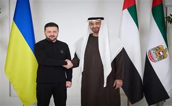 رئيسا الإمارات وأوكرانيا يبحثان آخر تطورات الأوضاع في المنطقة