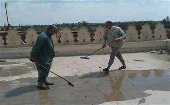 "أوقاف الشرقية": حملة نظافة شاملة لإزالة مياه الأمطار من أسطح المساجد