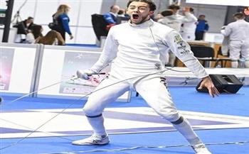 وزير الرياضة يهنئ محمد السيد ببرونزية كأس العالم لسيف المبارزة  