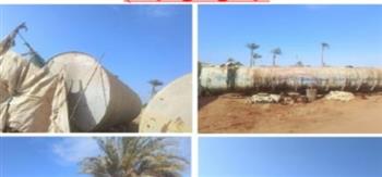 ضبط 48 طن مازوت مدعمة قبل البيع بالسوق السوداء في بني سويف