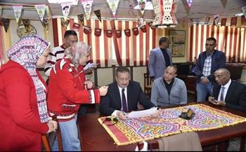 محافظ بورسعيد يشدد على تحسين مستوى الخدمات المقدمة للمواطنين