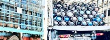 ضبط 598 أسطوانة بوتاجاز قبل بيعها بالسوق السوداء في الفيوم