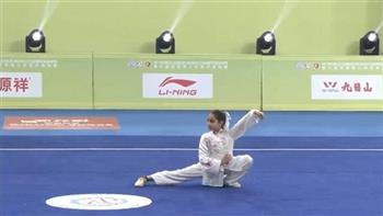 وزير الرياضة يهنئ جوري رمضان بذهبية العالم للووشو كونغ فو وبببرونزية عمار حسن 