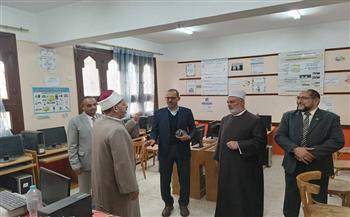 رئيس سوهاج الأزهرية يواصل جولاته لمتابعة استعدادات المعاهد للاعتماد