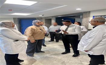 جولة تفقدية لوكيل وزارة الصحة بمستشفى الغردقة العام الجديدة ومبنى العيادات