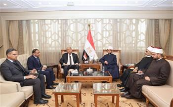 وزير الأوقاف يبحث مع مساعد وزير الخارجية للعلاقات الثقافية تعزيز التعاون المشترك