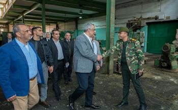 وزير الدولة للإنتاج الحربي يتفقد شركتي "حلوان للصناعات الهندسية" و "حلوان للمسبوكات"