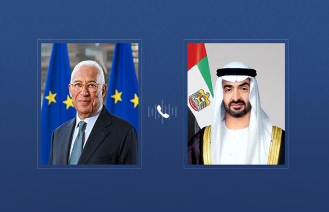 رئيسا الإمارات والمجلس الأوروبي يبحثان هاتفيا التداعيات العالمية للتصعيد العسكري بالمنطقة