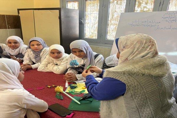 “أنا متعلم مدى الحياة”.. إبداعات الطلاب تتألق بين الفنون والتاريخ في هوارة المقطع