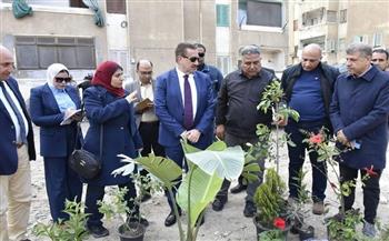 محافظ بورسعيد يؤكد على التوسع في زراعة الأشجار ودعم الرقعة الخضراء بالمحافظة