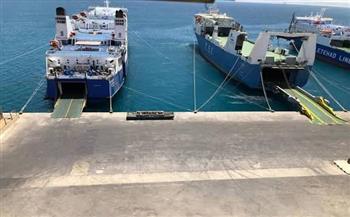 تداول 12 ألف طن بضائع عامة بموانئ البحر الأحمر 