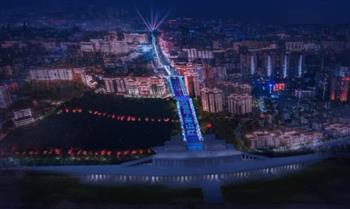 بارتفاع ناطحة سحاب من 80 طابقًا.. افتتاح أطول سلم متحرك في العالم