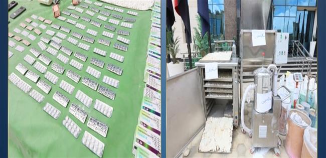 ضبط تشكيل عصابي بحوزته مليون ونصف قرص مخدر بالقاهرة والجيزة