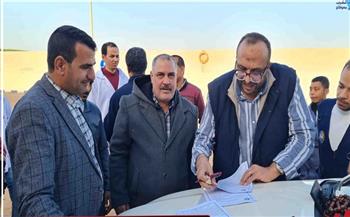 رئيسا مياه الشرب والهيئة القومية بسوهاج يتفقدان أعمال نهو محطة معالجة صرف صحى الدناقلة بالمنشاة