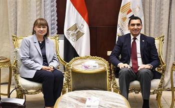 وزير الشباب يبحث مع ممثل الأمم المتحدة تعزيز التعاون وتمكين الشباب