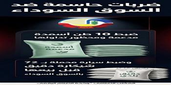 ضبط 10 أطنان أسمدة مدعمة ومحظور تداولها وسيارة محملة بـ 72 شيكارة دقيق قبل البيع بالسوق السوداء 