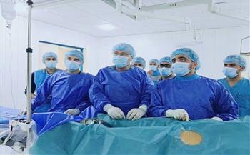 نجاح 5 عمليات صمامات قلب معقدة بوحدة القسطرة بمستشفى طهطا العام في سوهاج 
