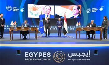 الرئيس السيسي ونظيره القبرصي يشهدان مراسم التوقيع على الاتفاقية الإطارية للتعاون في مجال الغاز الطبيعي