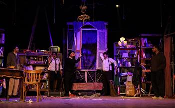 «موت فوضوي صدفة»  في مهرجان  المسرح العالمي بحضور  أشرف عبد الباقي