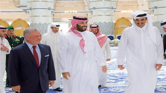 لقاء ثلاثي بين أمير قطر وولي عهد السعودية وعاهل الأردن.. التفاصيل