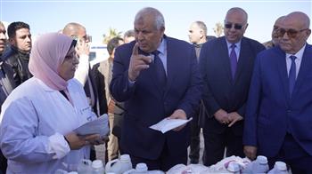 محافظ مطروح : القطاع الزراعي يمثل أولوية قصوى لتحسين مستوى معيشة المواطنين