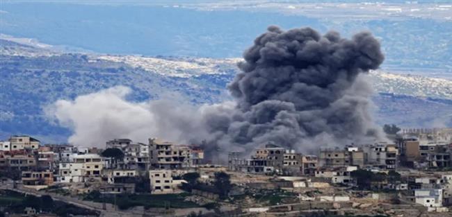 قصف مدفعي إسرائيلى وغارات جوية تستهدف عدة بلدات في جنوب لبنان