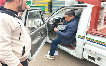 جهاز شئون البيئة بالشرقية يفحص عوادم ٢٩٠ سيارة للتأكد من مطابقتها للإشتراطات البيئية