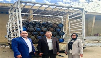 حملة تموينية مكبرة بالقاهرة تضبط 312 أسطوانة بوتاجاز و57 جوال دقيق بلدي مخالف