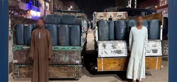 ضربة أمنية لتجار السوق السوداء.. ضبط 9.5 طن سولار قبل بيعه بأسعار مضاعفة