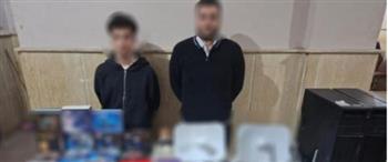 القبض على شخصين بكفر الشيخ لإدارتهما شبكة بث تلفزيوني غير مرخصة ومحل لفك الشفرات