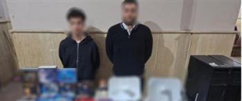 القبض على شخصين بكفر الشيخ لإدارتهما شبكة بث تلفزيوني غير مرخصة ومحل لفك الشفرات