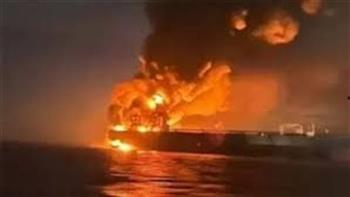 إخماد حريق ناقلة النفط الكويتية "السالمي" في دبي