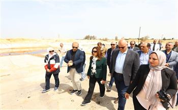وزيرة التنمية المحلية ومحافظ الإسكندرية يتفقدان مركز الناصرية لمعالجة والتخلص من المخلفات الخطرة