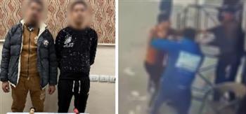 ضبط شخصين بتهمة التعدي على آخر بسلاح أبيض في البحيرة