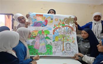 "ثقافة الفيوم" تُحوّل مدرسة شكشوك إلى ورشة حياة تحت شعار «أنا متعلم مدى الحياة»”
