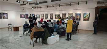 ندوة فنية حول "إعادة تشكيل الواقع بين الثبات والديناميكية" في مركز محمود مختار