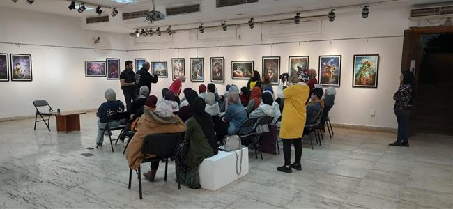 ندوة فنية حول "إعادة تشكيل الواقع بين الثبات والديناميكية" في مركز محمود مختار