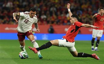 تجربة ودية قوية للفراعنة| الدقيقة 60.. مصر 0-0 إسبانيا