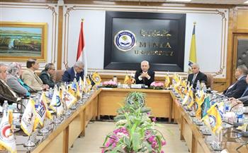 مجلس جامعة المنيا يعلن الاستعداد لإقامة ملتقى الحضارات 5 أبريل