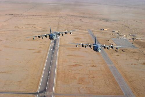 استهداف قاعدة الإمام علي الجوية في الناصرية بالعراق