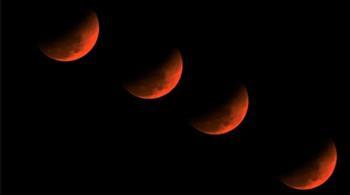 استمر 5 ساعات.. القمر الدموي يبهر الملايين حول العالم