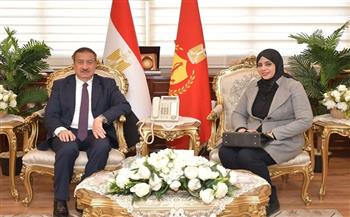 محافظ بورسعيد يلتقي رئيس فرع هيئة الدواء ببورسعيد 